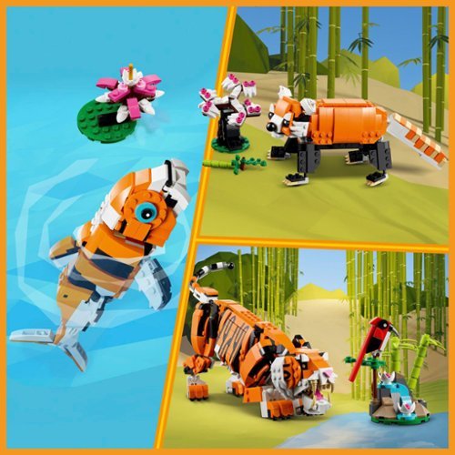 LEGO Creator 3in1 Majestic Tiger 31129 GLOBAL SHIPPING