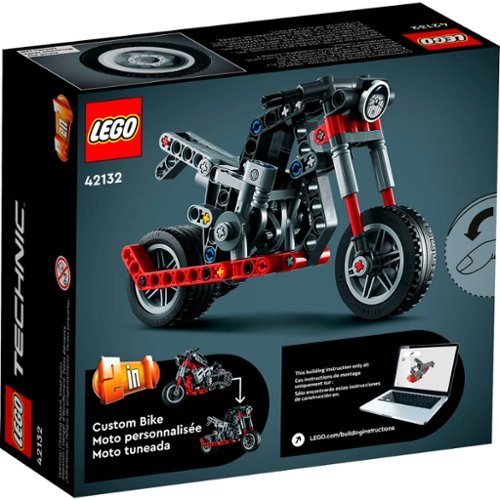 LEGO Technic Motorcycle 42132 WORLDWIDE DELIVERY