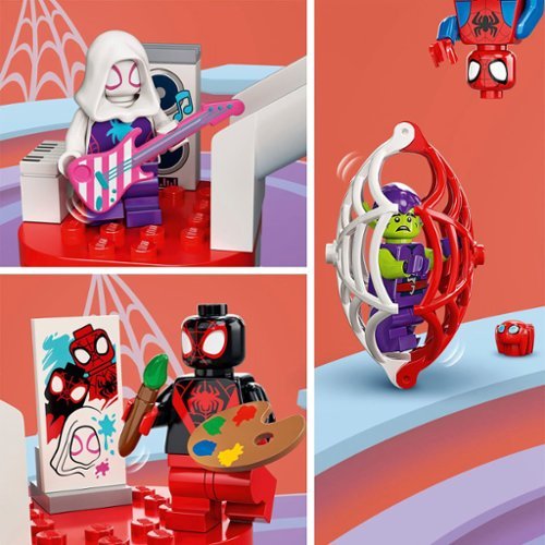 LEGO Marvel Spidey And His Amazing Friends Spider-Man Webquarters Hangout 10784 WORLDWIDE DELIVERY