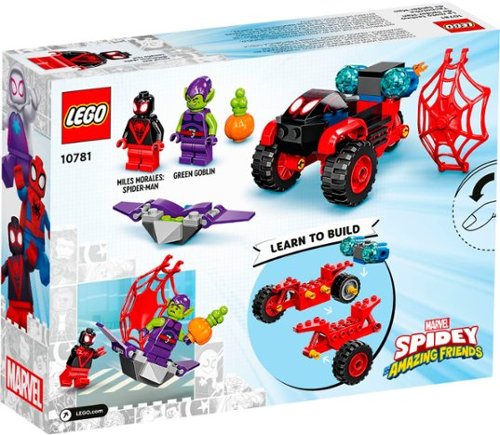 LEGO Spidey Miles Morales: Spider-Mans Techno Trike 10781 WORLDWIDE DELIVERY