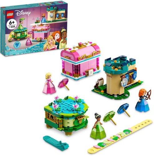 LEGO - Disney Princess Aurora, Merida and Tianas Enchanted Creations 43203