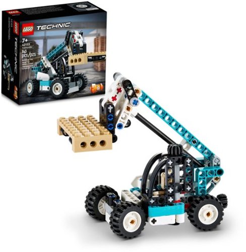 

LEGO - Technic Telehandler 42133 Model Building Kit (143 Pieces)