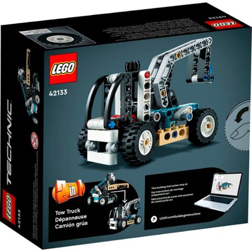 LEGO Technic Telehandler 42133 Model Building Kit (143 Pieces) WORLDWIDE DELIVERY