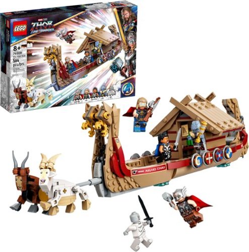 

LEGO - Marvel The Goat Boat 76208 Building Kit (564 Pieces)