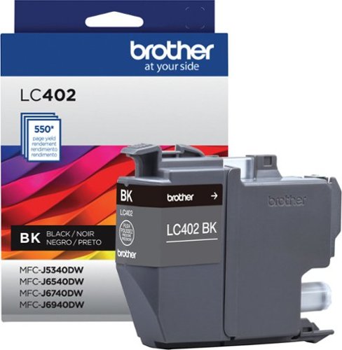 Brother - LC401BK Standard Yield Ink Cartridge - Black
