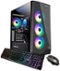 iBUYPOWER - Slate MR Gaming Desktop - AMD Ryzen 5 5600X - 16GB Memory - AMD Radeon RX 6600 XT 8GB - 480GB SSD + 1TB HDD - Black-Front_Standard