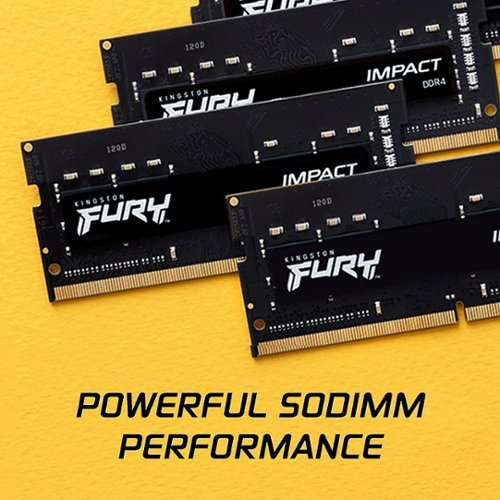 Kingston FURY Impact 64GB 3200MHz DDR4 CL20 SODIMM Desktop Memory