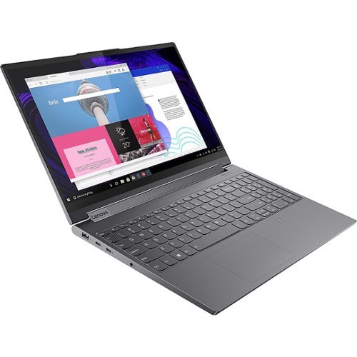 Lenovo Yoga 9 15.6 2in1 Touchscreen Laptop - Intel Core i7-10750H - 12GB Memory - NVIDIA GeForce GTX 1650 Ti - 512GB SSD - Slate Gray WHERE TO BUY