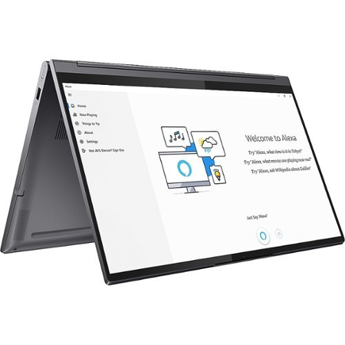 Lenovo Yoga 9 15.6 2in1 Touchscreen Laptop - Intel Core i7-10750H - 12GB Memory - NVIDIA GeForce GTX 1650 Ti - 512GB SSD - Slate Gray BUY ONLINE