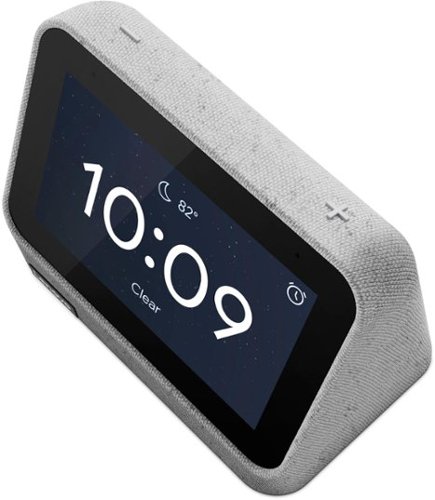 Lenovo Smart Clock (2nd Gen) 4 Smart Display with Google Assistant - Heather Grey HOW TO BUY
