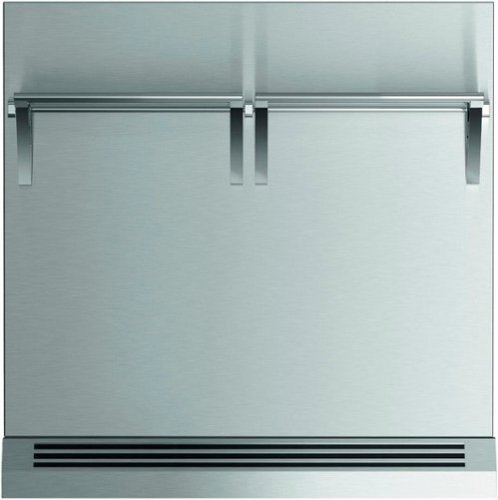 Fisher & Paykel - 48 in. x 30 in. Combustible Wall in Stainless Steel for Dual Fuel and Induction (RDV3/RIV3/RHV3) - Silver