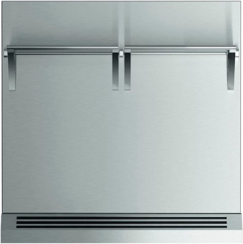 Fisher & Paykel - 30 in. x 30 in. Combustible Wall in Stainless Steel for Dual Fuel and Induction Models (RDV3/RIV3/RHV3) Only - Silver