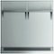 Fisher & Paykel - 30 in. x 30 in. Combustible Wall in Stainless Steel for Dual Fuel and Induction Models (RDV3/RIV3/RHV3) Only - Silver-Front_Standard