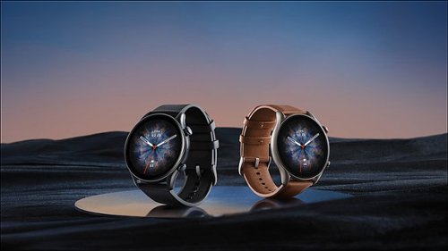 Amazfit GTR 3 Pro Smartwatch 36.8mm Aluminum Alloy - Infinite Black GLOBAL SHIPPING