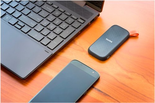 SANDISK 2TB External USB 3.2 Gen 2 Type C Portable SSD - Black SHOP ONLINE