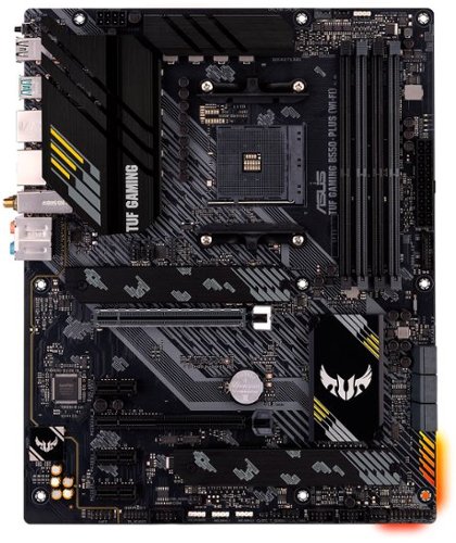 ASUS - TUF GAMING B550-PLUS WIFI II AMD B550 (Ryzen AM4) ATX gaming motherboard with PCIe 4.0