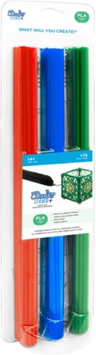 3Doodler - Create+ PLA Plastic Collection - Red,Green, & Blue