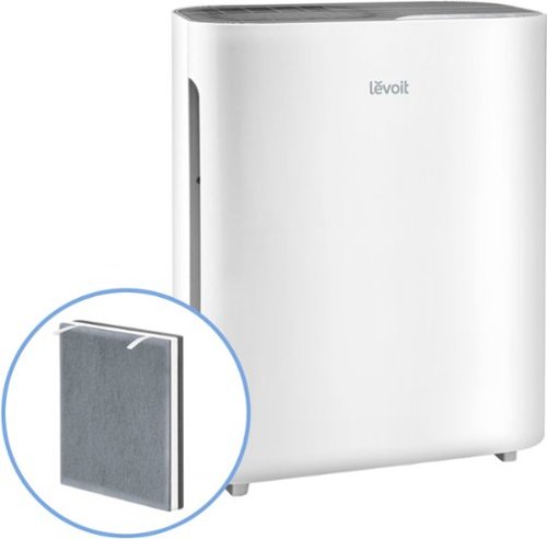 Levoit - Vital 100 Plus Air Purifier - White-Front_Standard 