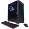 CyberPowerPC - Gamer Supreme Gaming Desktop - Intel Core i7-12700KF - 32GB Memory - NVIDIA GeForce RTX 3080 - 2TB HDD + 1TB SSD - Black-Front_Standard