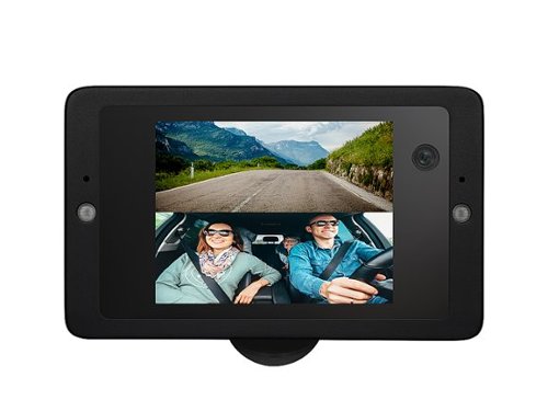 Owlcam - Classic 5.0 2.4" HD LCD Dual Dash Cam with Dash Mount - Black