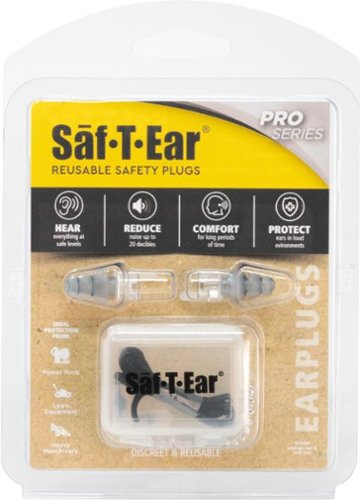 Lucid Hearing - Saf-T-Ear ERSTE-20XS High-Fidelity Noise-Reduction Earplugs - CLEAR-Alt_View_Standard_13 