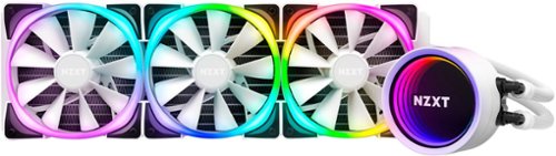 NZXT - Kraken X73 360mm Radiator White RGB All-in-one CPU Liquid Cooling System