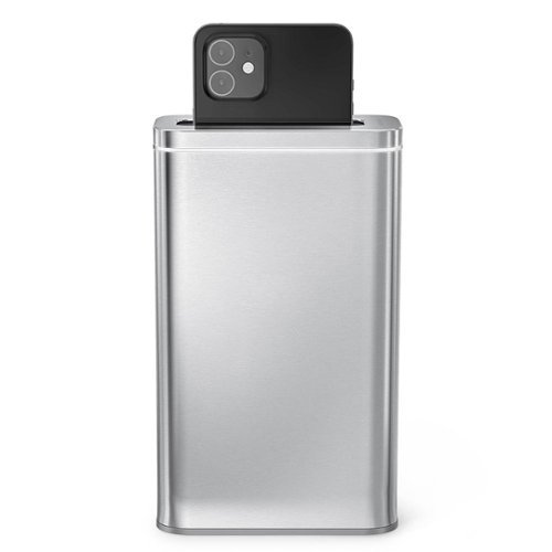  simplehuman - Cleanstation Phone Sanitizer with UV-C Light - Brushed Stainless Steel