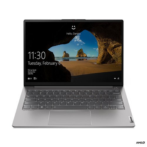 Lenovo - ThinkBook 13s G3 13.3" Laptop - AMD Ryzen 5 5600U - 8GB Memory - 256GB SSD - Mineral Gray