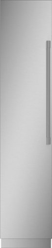 Monogram - 8.3 Cu. Ft. Upright Wi-Fi Column Freezer - Custom Panel Ready
