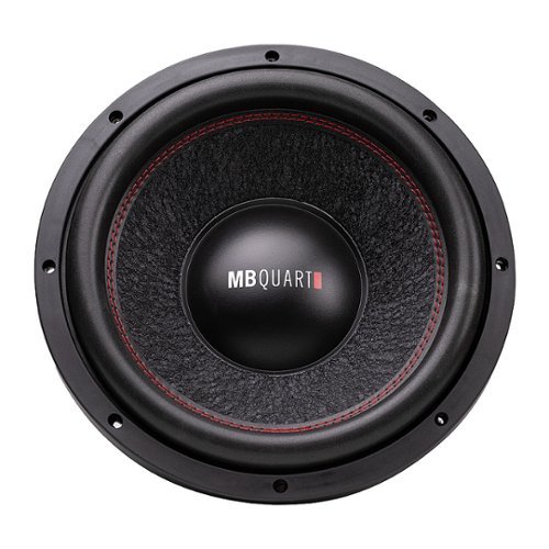 

MB Quart - Reference 12" Dual-Voice-Coil 4-Ohm Mobile Subwoofer - Black