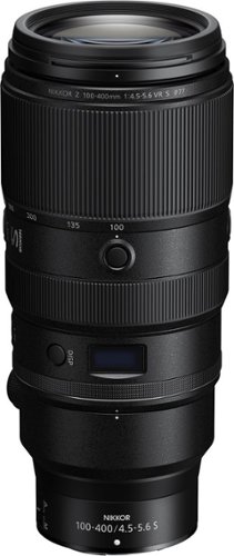 Nikon - NIKKOR Z 100-400mm f/4.5-5.6 VR S Super-Telephoto Lens for Z Series Mirrorless Cameras - Black
