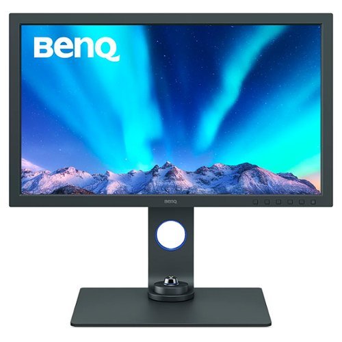 BenQ - SW271C 27”LED 4K UHD Adobe RGB Photographer Monitor with USB-C | AQCOLOR Technology for Accurate Reproduction