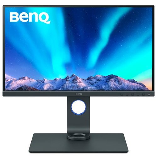 BenQ - SW270C 27”LED 2K QHD 2560x1440 Adobe RGB Photographer Monitor with USB-C | AQCOLOR Technology for Accurate Reproduction