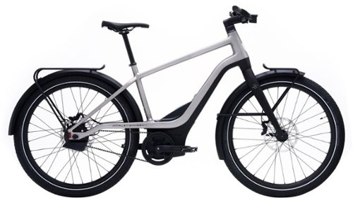 Serial 1 - RUSH/CTY eBike, XLarge, Black &Orange w/ up to 115mi Max Operating Range & 20mph Max Speed - Silver
