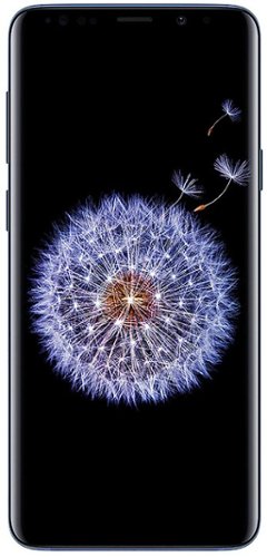 Samsung - Pre-Owned Galaxy S9+ 64GB 4G LTE (Unlocked) - Coral Blue-Front_Standard 