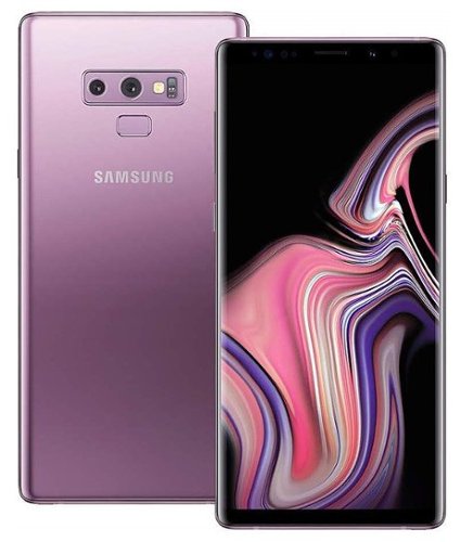 Samsung - Pre-Owned Galaxy Note9 4G LTE 128GB (Unlocked) - Lavender Purple-Front_Standard 