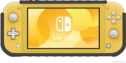 Hori - Hybrid System Armor for Nintendo Switch Lite - Black and Gold