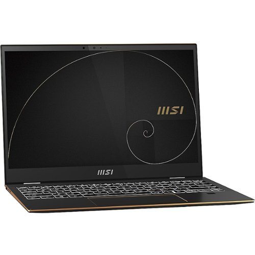 MSI - Summit E13 Flip Evo 13.4" Laptop - Intel Core i7 - 16 GB Memory - 512 GB SSD - Ink Black