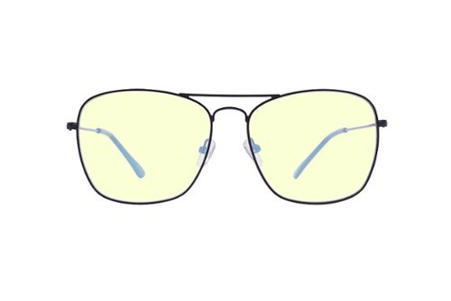 Kreedom - NO CURFEW; 45% Blue Light Filtration, Anti-Fog Coating, Anti-Reflective Mirror, Comfort-LITE Frame, Lifetime Warranty - Matte Black + Black Temple Tips