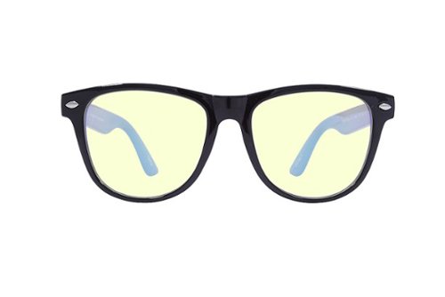 Crusheyes - REVERB; 45% Blue Light Filtration, Anti-Fog Coating, Anti-Reflective Mirror, Comfort-LITE Frame, Lifetime Warranty - Gloss Black