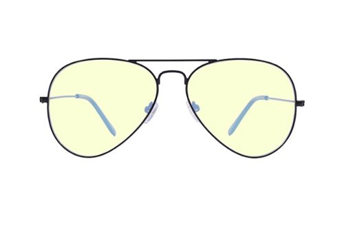 Kreedom - TAKE OFF; 45% Blue Light Filtration, Anti-Fog Coating, Anti-Reflective Mirror, Comfort-LITE Frame, Lifetime Warranty - Matte Black + Clear Temple Tips
