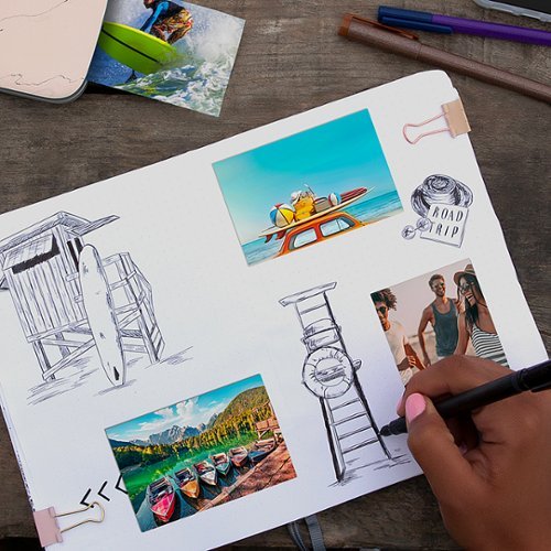 HP Sprocket Select Portable Instant Photo Printer compatible with 2.3x3.4 Zink Photo Paper - Gift Bundle HOW TO BUY