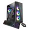 iBUYPOWER - Slate MR Gaming Desktop - Intel i7-12700KF - 16GB Memory - NVIDIA GeForce RTX 3070 Ti 8GB - 1TB SSD - Black-Front_Standard