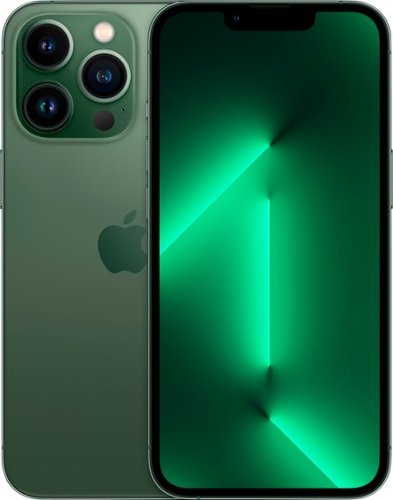 Apple - iPhone 13 Pro 5G 512GB - Alpine Green (AT&T)-Front_Standard 