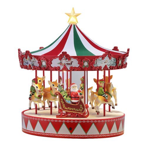 Mr Christmas - 13" Vintage Carousel