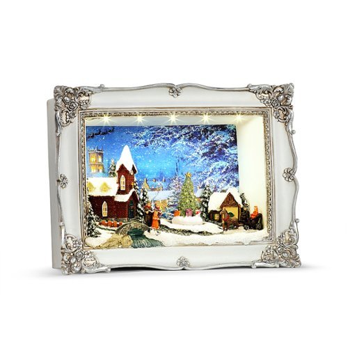 Mr Christmas - Animated Shadow Box Scene - Church