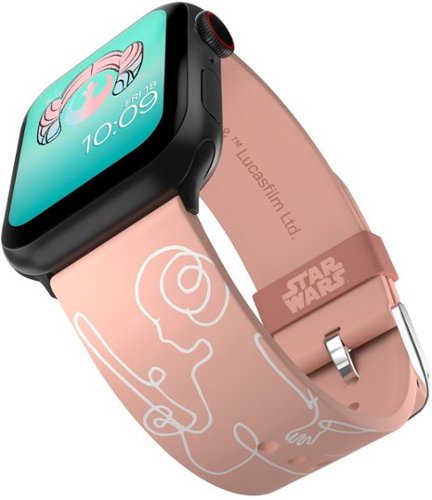 MobyFox - STAR WARS -  Leia Organa Edition Smartwatch Band - Compatible with Apple Watch - Fits 38mm, 40mm, 42mm and 44mm