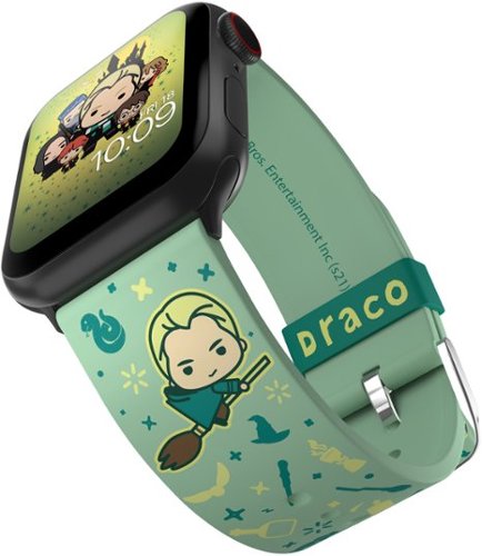 MobyFox - Harry Potter - Draco Charms Edition Smartwatch Band - Compatible with Apple Watch - Fits 38mm, 40mm, 42mm and 44mm