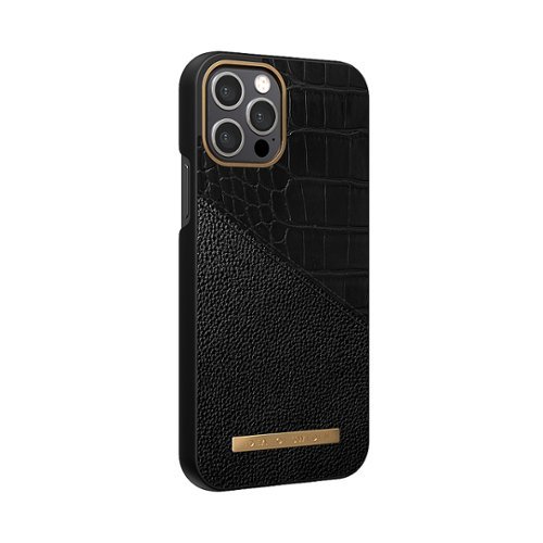 iDeal of Sweden - Atelier Hard shell Case Apple iPhone 12/12 Pro - Black