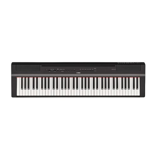 

Yamaha - P121B Full-Size Keyboard with 73 Keys - Black